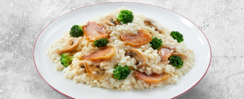 奶油燻雞燉飯