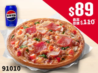 銅板1+1 $89 四小福+飲料
